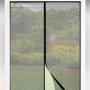 Magnetic screen door